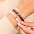 Morganite Gemstone Bracelet